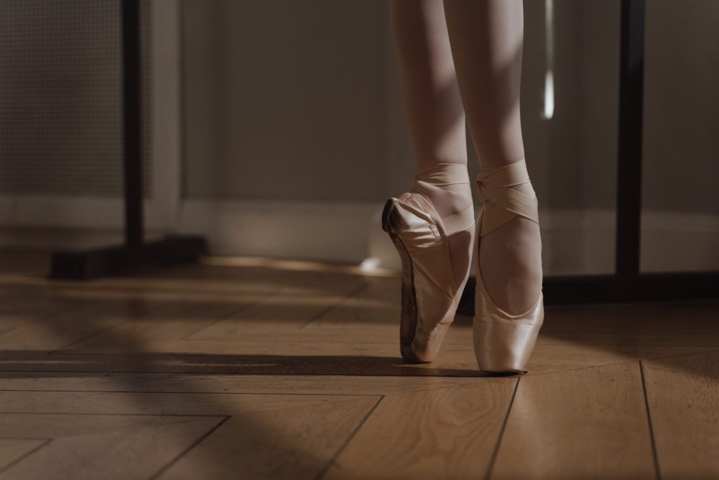 how to canvas ballet shoes